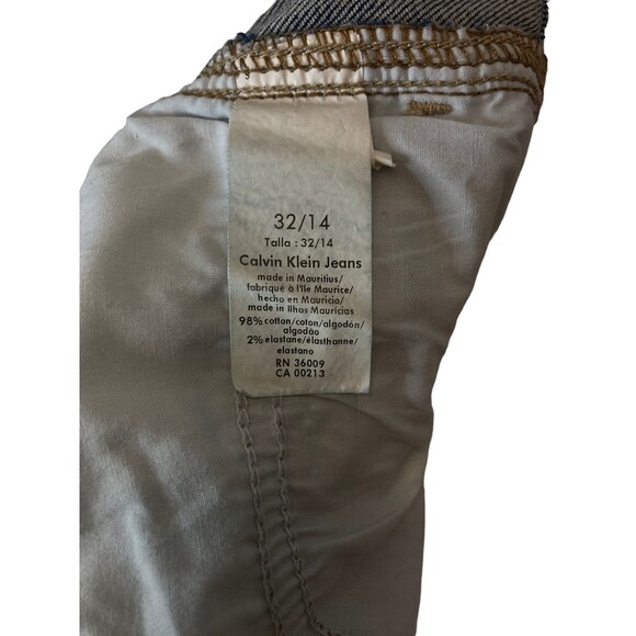 Calvin Klein Jeans Ultimate Boot Cut Regular Stretch Women's Size 32 X 14 - Picture 10 of 14